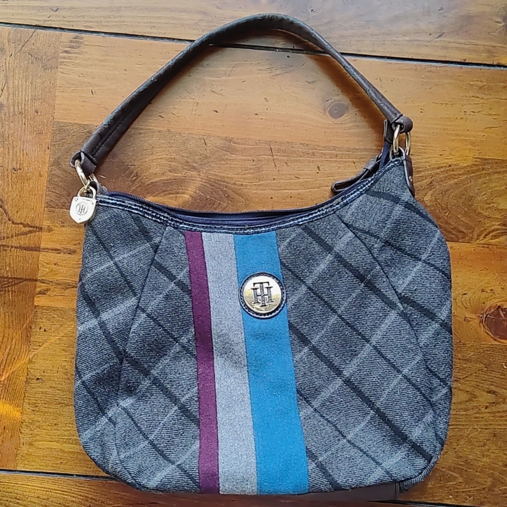 Tommy Hilfiger Plaid Purse Bag